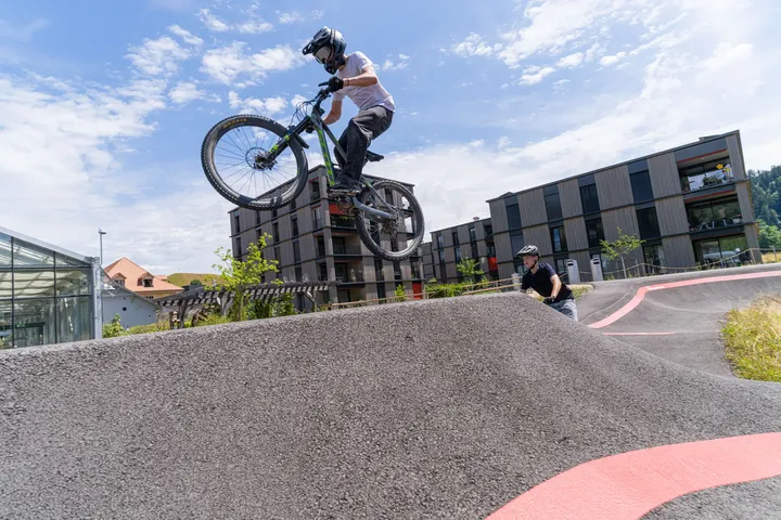 Action auf dem Pumptrack - 1. Juli 2026
