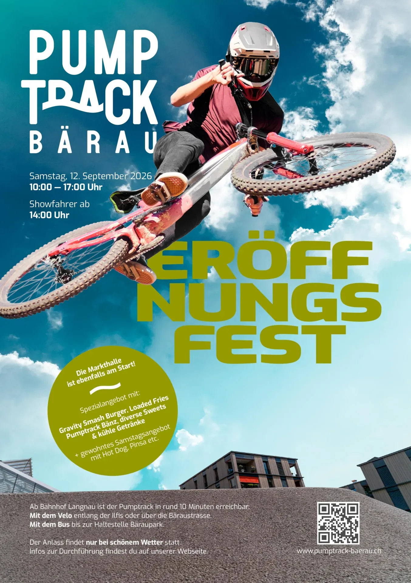 Er&ouml;ffnungsfest Pumptrack B&auml;rau